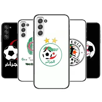 Cezayir Bayrağı Telefon kapak gövde SamSung Galaxy s6 s7 S8 S9 S10E S20 S21 S5 S30 Artı S20 fe 5G Lite Ultra Kenar