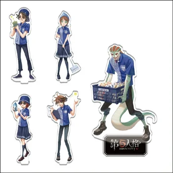 Anime Kimlik V Emily Dyer Ezop Carl Patricia Dorval Oyunu Akrilik Şekil Standı Model Plaka Masaüstü Dekor Çay Partisi Serisi Hediye