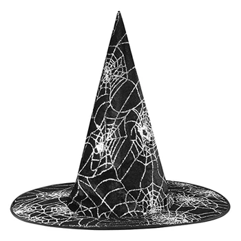 Cadılar bayramı Cadı Sihirbazı Şapka Parti Kostüm Şapka Şeytan Cosplay Sahne
