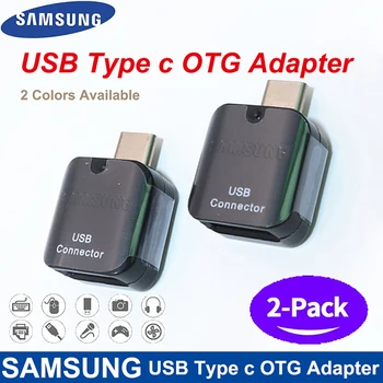 Orijinal USB tip c otg adaptör Samsung Galaxy A70 A50 S8 S9 artı not 8 A3 A5 2017 Destek Kalem Sürücü / U DİSk / Fare / Gamepad