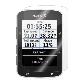 3x Clear LCD Ekran Koruyucu Güvenlik Kapak Filmi Cilt Dağ / Yol Bisikleti Bisiklet Spor Garmin GPS Kenar 520