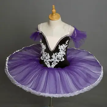Profesyonel Bale Tutu Çocuk Çocuk Kız Yetişkin Gözleme Tutu Danse Klasik bale kostümü Kadın Balerin Parti Elbise Kız