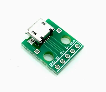 5 adet mikro USB DIP Adaptörü 5pin Dişi Konnektör B Tipi Pcb Dönüştürücü Pinboard 2.54 Arduino İçin DIY Öğretim Projesi