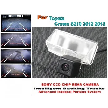 Araba Akıllı Park Parçaları Kamera / Toyota Crown İçin S210 2012 2013 HD Back up Ters Kamera / Arka Görüş Kamerası