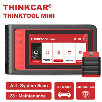 THINKCAR ThınkTool Mini Tam Sistem Teşhis Araba Tarayıcı Profesyonel OBD2 Otomatik Kod Okuyucu ECU Kodlama Aktif Test EOBD Aracı
