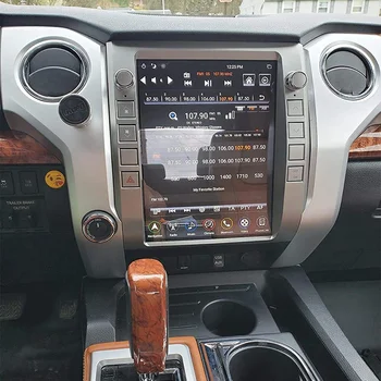 Toyota Tundra 2014 - 2019 için Carplay araba android müzik seti Radyo Multimedya Oynatıcı GPS Navigasyon Oto Ses Kafa Ünitesi