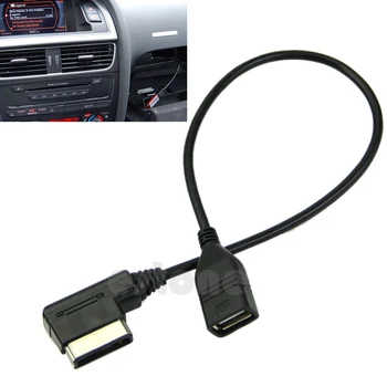 Müzik arabirimi AMI MMI AUX USB adaptör kablosu Flash sürücü araba o için