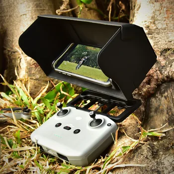 Mini 3 Pro Uzaktan Kumanda tablet telefon Montaj Tutucu Güneşlik Hood Kiti İçin Mini 2 / SE / Hava 2 S / Pro 2