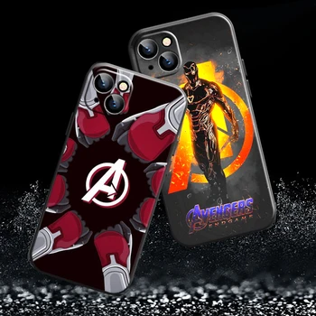 Marvel Avengers Demir Adam telefon kılıfı İçin Apple iPhone 13 12 11 Pro 12 13 Mini X XR XS Max SE 6 6s 7 8 Artı Yumuşak