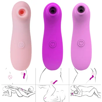 Klitoral Emme Üfleme Vibratör 10 Yoğunluk Modları Kadınlar İçin Seks Oyuncak Klitoris Meme Emme Stimülatörü Çiftler İçin