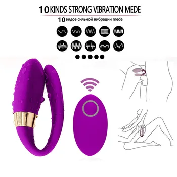 10 Hız G Spot Vibratör Kablosuz Uzaktan Kumanda Klitoris Stimülatörü Giyilebilir Külot Yapay Penis Vibratör Kadınlar için Seks Oyuncak