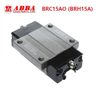 4 adet Orijinal Tayvan ABBA BRC15AO / BRH15A Lineer Flanş Blok Taşıma Lineer Ray Kılavuz Rulman CNC Router Lazer Makinesi