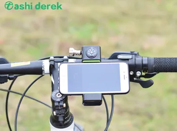 Elektrikli motosiklet cep telefonu navigasyon braketi bisiklet cep telefon braketi pusula ile Sürme cep telefonu navigasyon